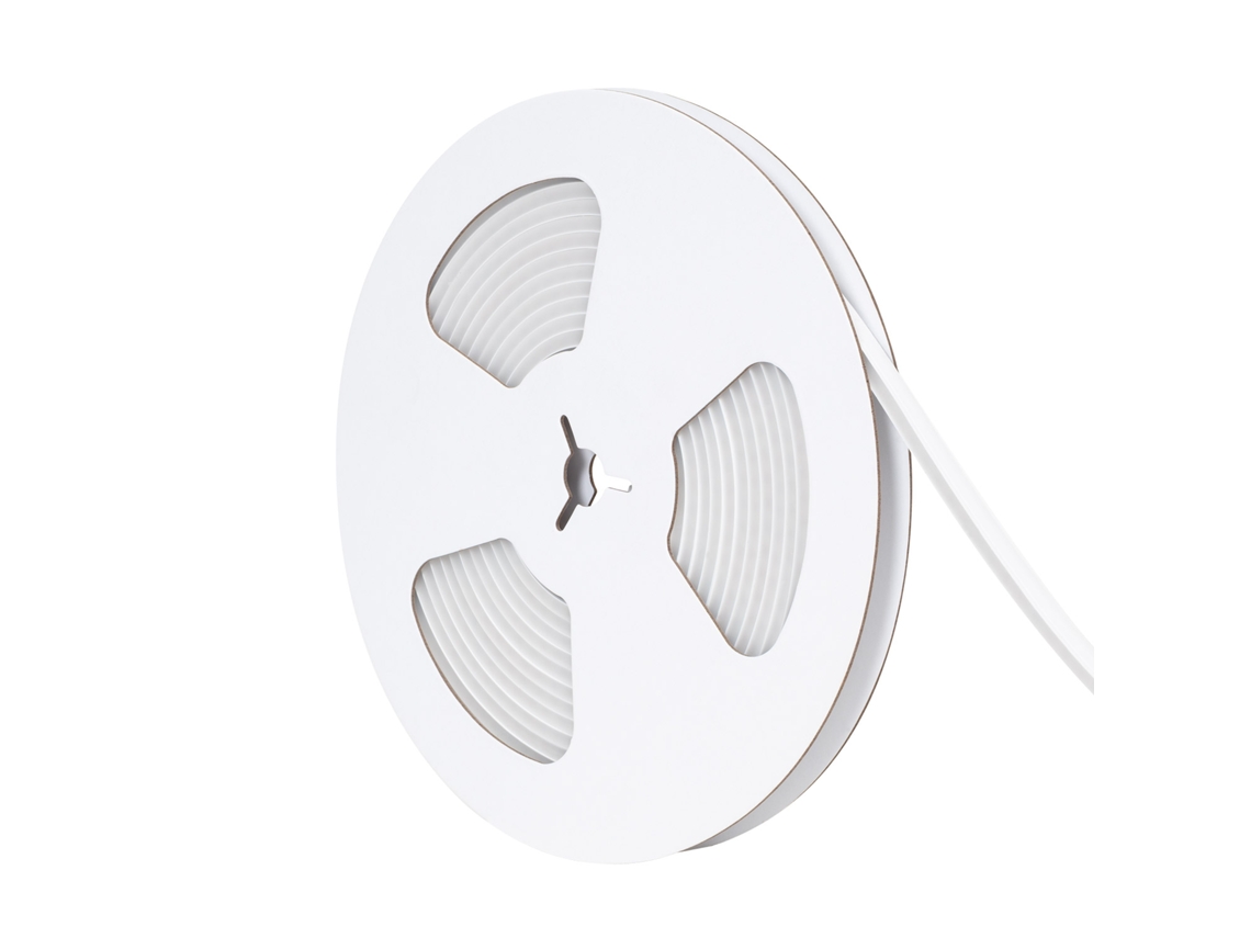 Tira Led Neón 24v 5m 10w/m Ancho 4 Mm Freecut Ip65 Nflex4 2700k Branco Quente