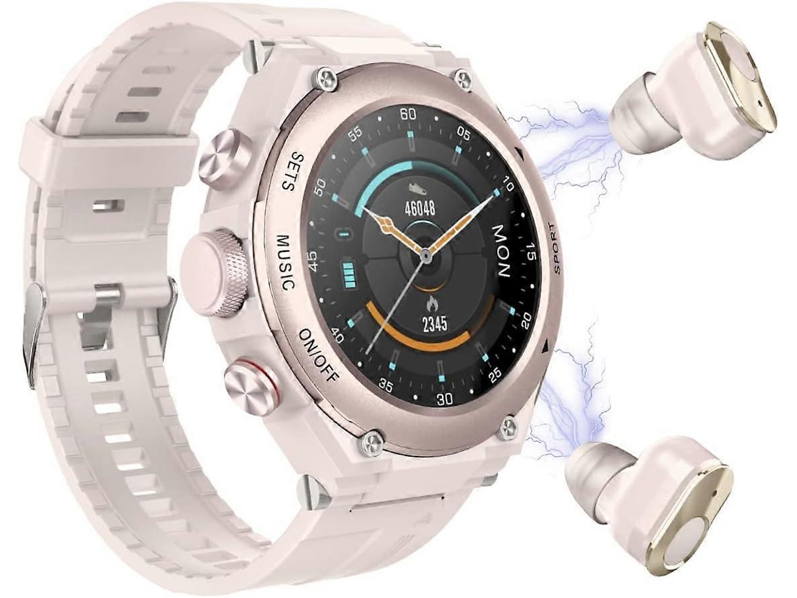 Reloj inteligente T92 2 en 1 con auriculares Bluetooth y MP3, reloj inteligente con auriculares inalámbricos integrados, 100 % nuevo Ly Ebike