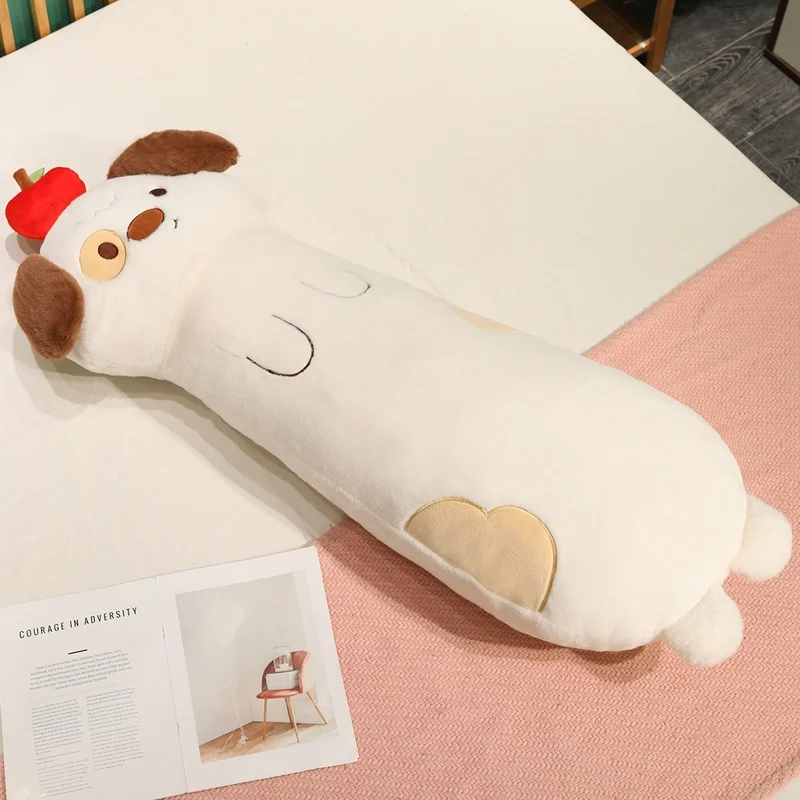 (cachorro De 75 Cm) Almohada Larga/cojín Suave Con Forma De Animalito Para Adultos