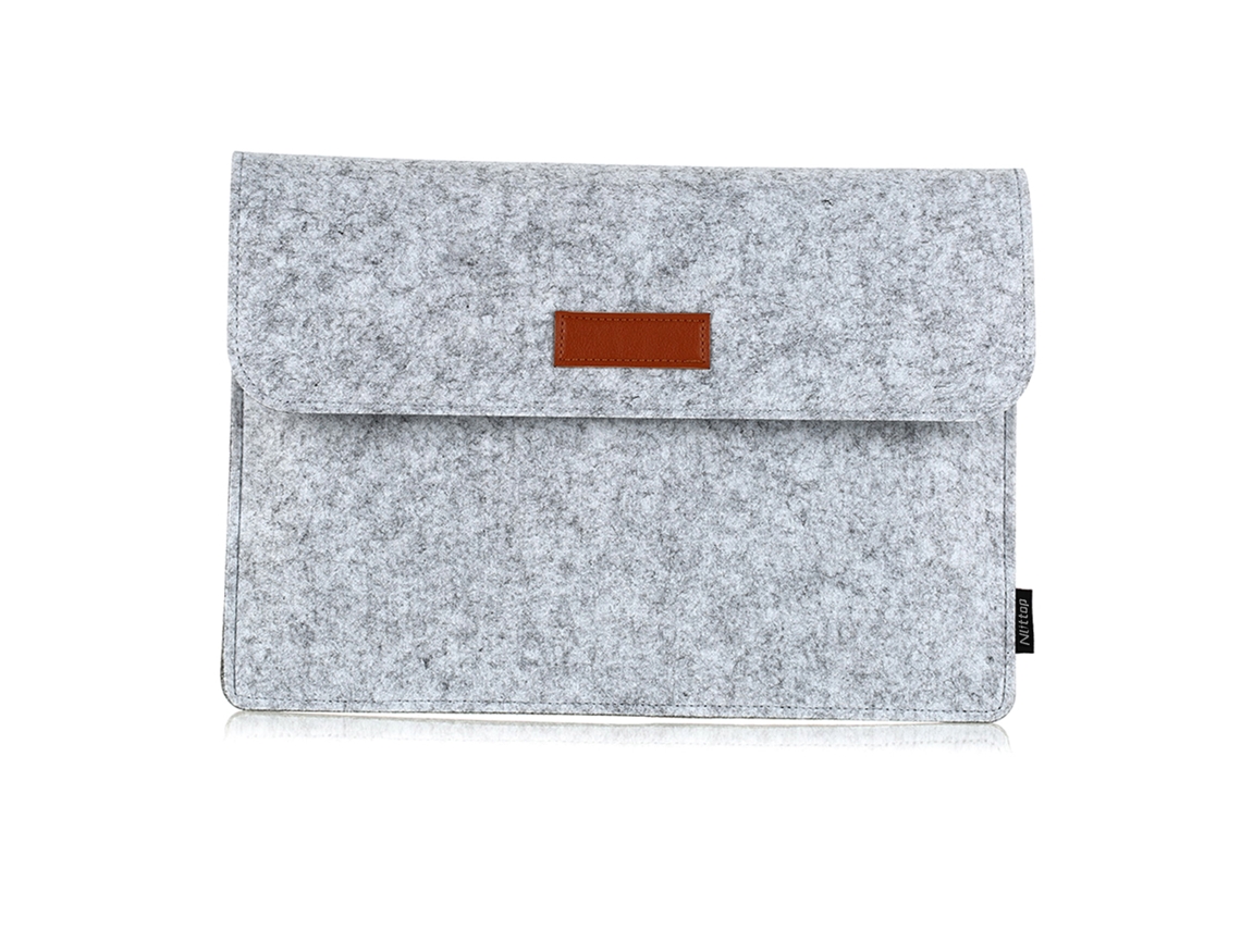 Capa De Feltro Para Laptop 13.3 Polegadas Nlittop Com Estojo Para Mouse E 4 Compartimentos