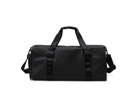 Bolsa De Gimnasia Pequeña, Bolsa De Entrenamiento Para Deportes Y Escapadas De Fin De Semana, Con Compartimentos Para Zapatos Y Ropa Húmeda, Negro ...