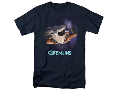 Camiseta ROCKINSTONE de los Gremlins del cartel de la película (S)