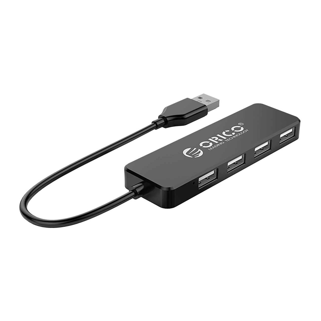 Estación de acoplamiento Orico Hub 4x USB A 2.0 para ordenador y PC (carga de 5 V/3 A)
