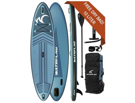 Tabla De Sup Hinchable Glide 10'6 320 Cm Setfree Bolsa Seca WATRFLAG
