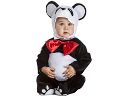 Disfraz de Bebé DISFRAZZES Oso Panda (Talla: 0 a 6 meses)