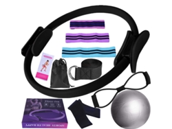 Set De Pilates De 11 Piezas Para Tonificar Y Adelgazar (Amarillo)  DIGITALLAB