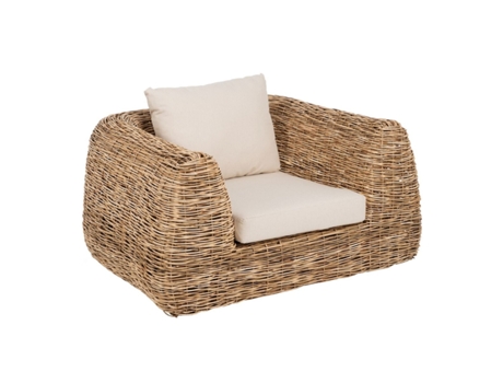 Sillón Natural Ratán Foam 111 x 97 x 63 cm