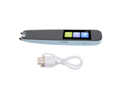 Lápiz Traductor Wifi Con Pantalla Táctil, Escaneo Rápido Para Estudiar Y Viajar, Azul.