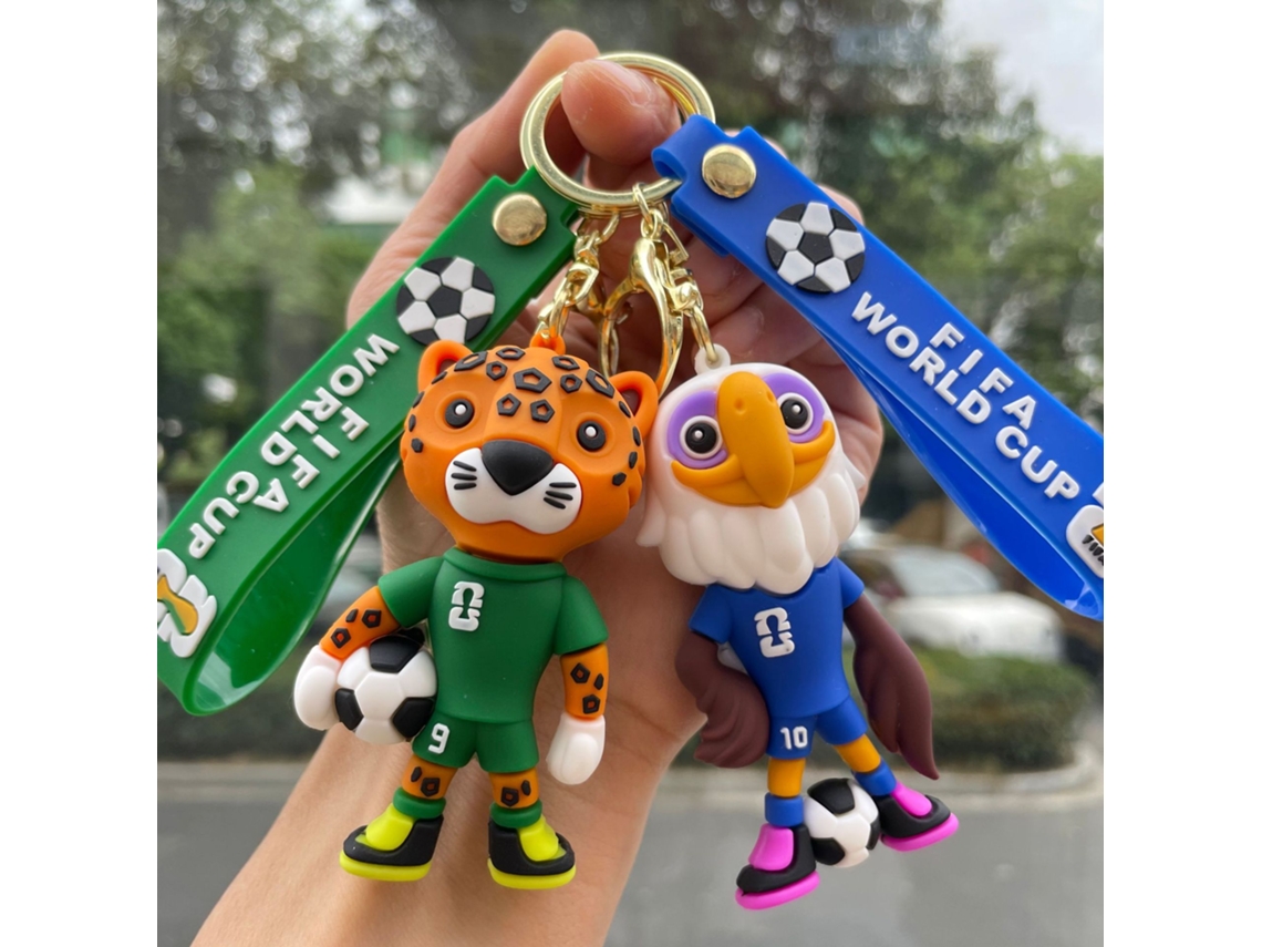 Llavero Silicona Mascotas Jaguar México Y Águila Ee.uu. Copa 2026, Colgante Fifa Para Llaves Mochila, Recuerdo Coleccionable De Fútbol