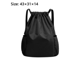 Mochila de nailon impermeable Truyuety para gimnasio, compras, deportes y yoga