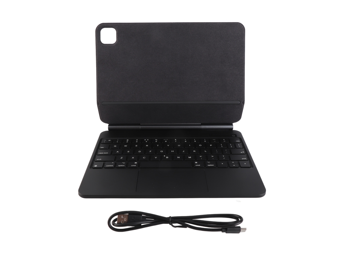 Teclado De Control Táctil Por Succión Magnética Bt Con Funda Protectora Para Air 4/5 Negro
