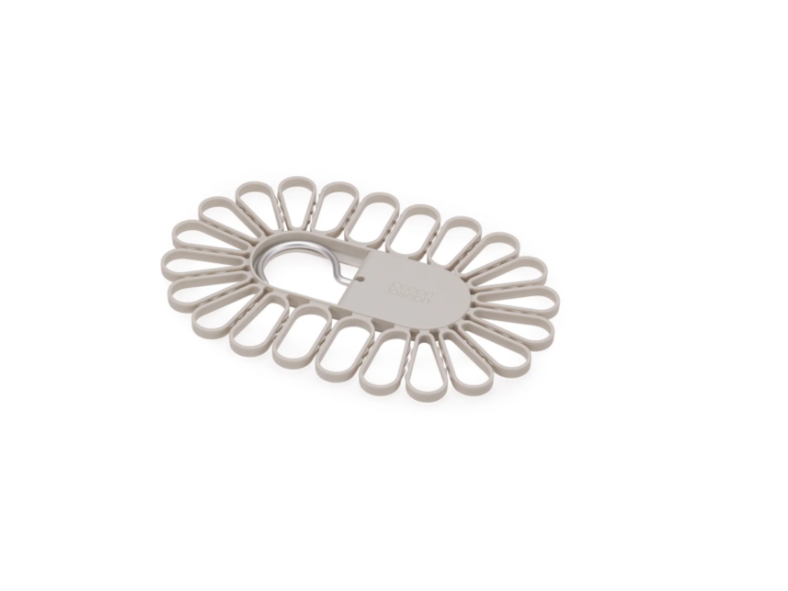 Tendedero Joseph Joseph Petal, modelo para 22 prendas pequeñas, diseño compacto, eficiente y duradero, ideal para espacios reducidos.