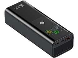 Carga Rápida De 100 W Y 20 000 Mah Para Múltiples Dispositivos En Cualquier Lugar. Puertos Duales Usb Tipo C Y Usb.