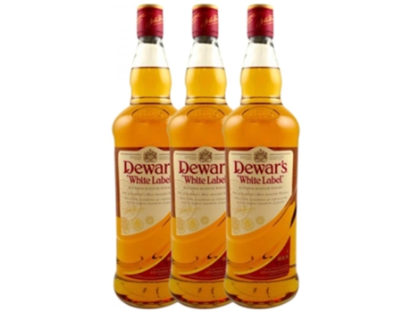 Whisky DEWAR'S Blended Dewar's White Label (1 L - 3 unidades)