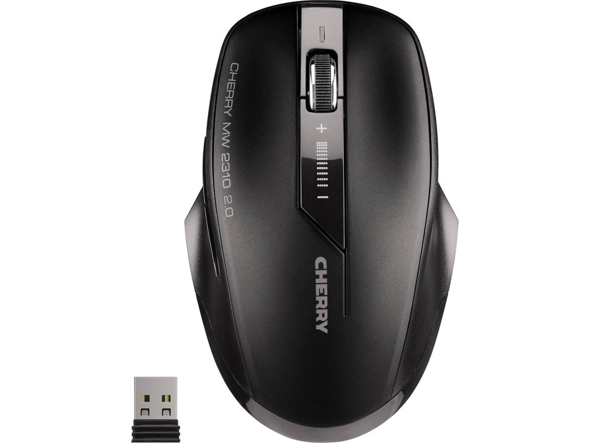 Ratón CHERRY MW 2310 2.0 (Inalámbrico - Óptico - 2400 dpi - Negro)