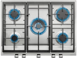 Placa de Gas TEKA EX 70.1 5G AI AL DR CI (Gas Butano-propano - 68 cm - Inox)