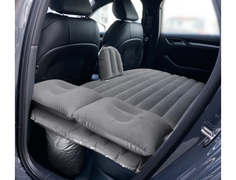Colchón de aire de coche para asiento trasero con bomba
