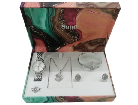 Reloj Samiconjunte con joyas RSM-43837-3