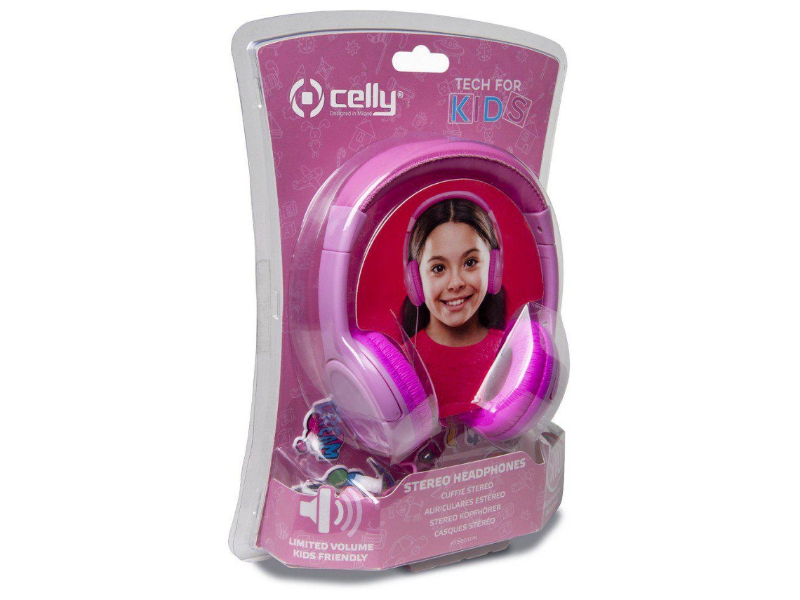 Auriculares estéreo con cable para niños Celly