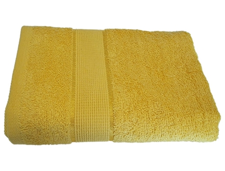 Toalla De Bambú M`DECO (Amarilla - 70X140Cm)