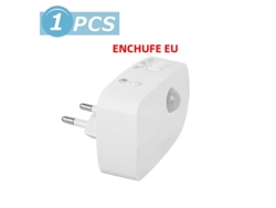 (1 Pieza) Mini Luz Nocturna Led Con Sensor De Cuerpo Humano Pir, 3 Modos, Enchufe Estándar Europeo.