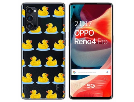 Carcasa Oppo Reno 4 Pro 5G TUMUNDOSMARTPHONE Dibujos Transparente