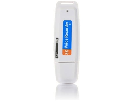Usb Pen Flash Disk Player Digital Audio Voice Recorderwhite
