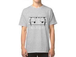 Camiseta Hachikuji Anta Baka Are You Stupid Talla M Blanca 100% Algodón 5.3 Oz Ajuste Boxy M Blanco