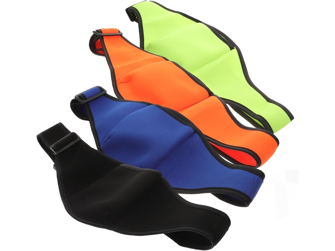 Juego de 4 soportes para micrófono con bolsillo para guardar el micrófono y bolsa de transporte...