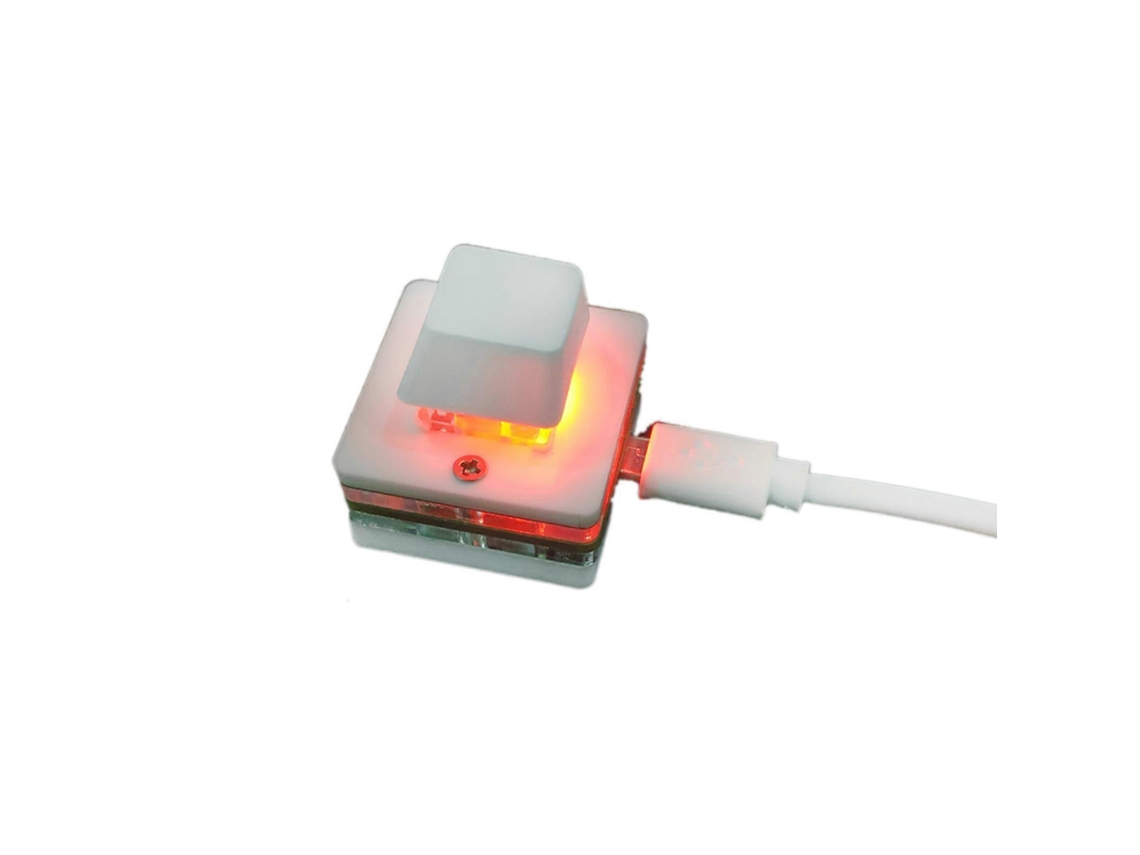 Teclado para juegos de una tecla, miniteclado USB, teclados mecánicos para juegos de PC, programación de teclado macro OSU Everley891