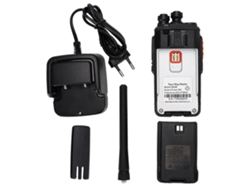 Walkie Talkie Portátil Bidireccional Yk-33, Bajo Nivel De Ruido, 5 W, 3800 Mah, 400-470 Mhz.