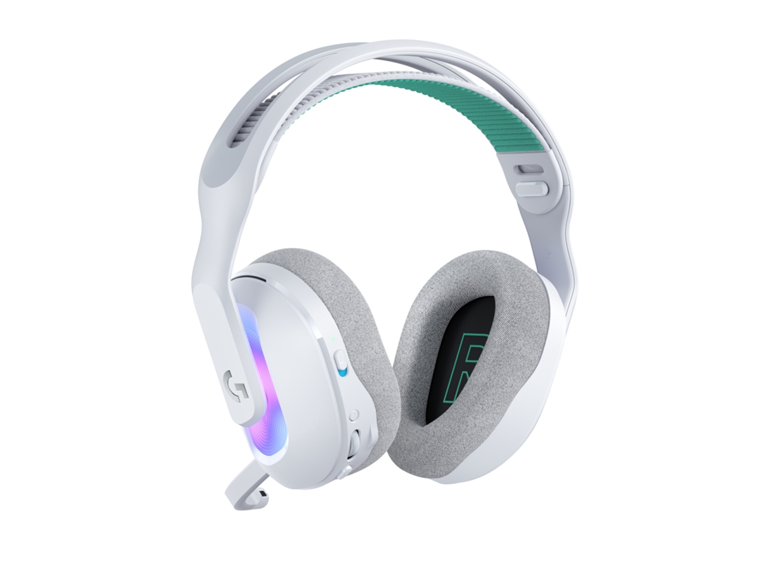 Headset LOGITECH G G522 (Wireless - Bluetooth - Gaming - Blanco)