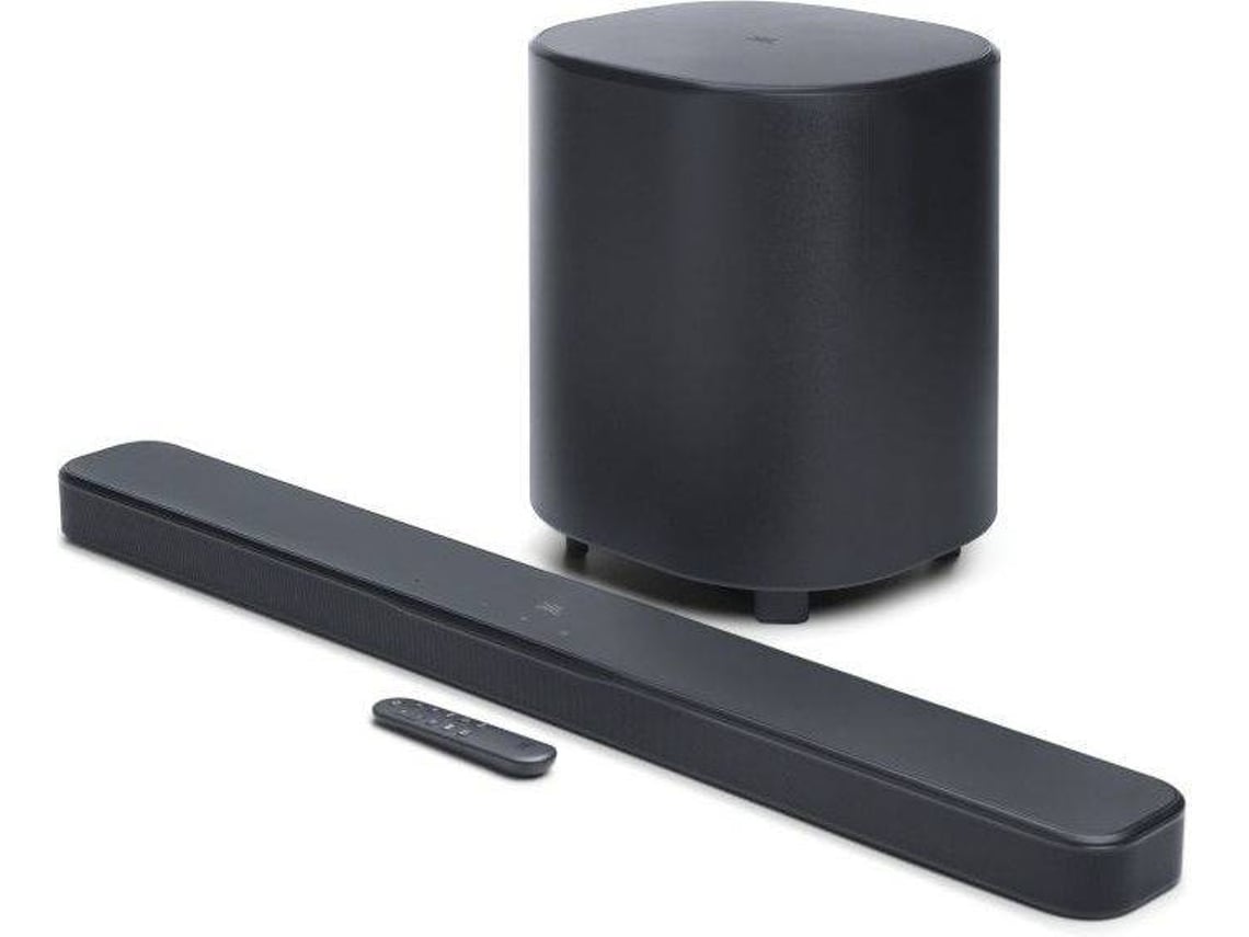 Soundbar JBL BAR 500 M2 (5.1 Canales - 750 W - Subwoofer Inalámbrico - Preto)