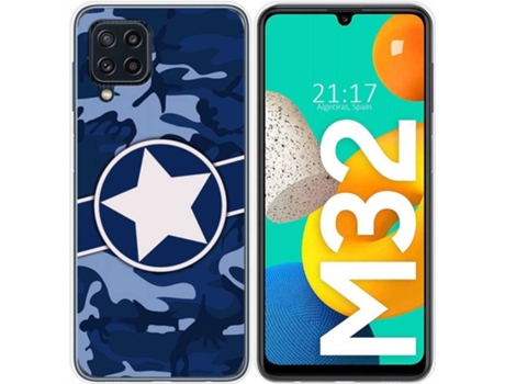 Carcasa Samsung Galaxy M32 TUMUNDOSMARTPHONE Camuflaje 03 Multicolor