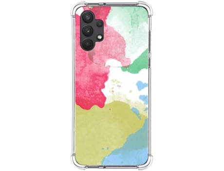 Carcasa Samsung Galaxy A32 4G TUMUNDOSMARTPHONE Acuarela 02 Multicolor