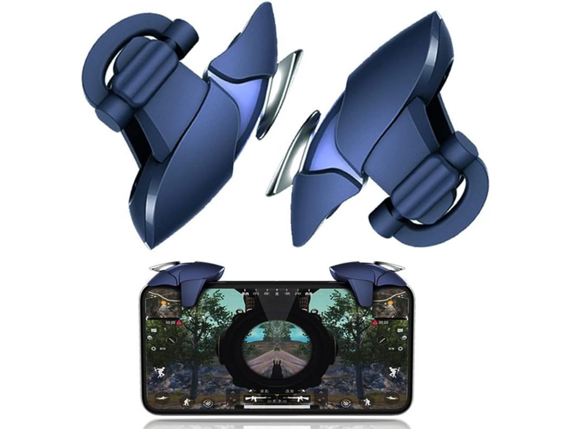Gatillo Universal Para Controlador De Juegos De Teléfono Móvil Joystick Blue Shark
