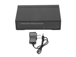Conmutador Ethernet De Escritorio No Gestionado Con 5 Puertos Rj45, Divisor De Aleación De Aluminio Para Uso En Oficina, Plug And Play.