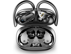 Auriculares Deportivos Inalámbricos Bluetooth 5.3 Con Micrófono Y Doble Pantalla Led.