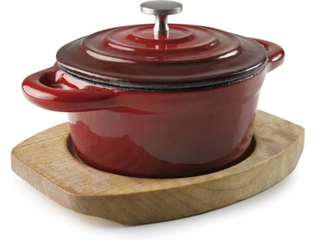 Cazuela LACOR Tarta Redonda (16x12x5,5 cm - 1 Und)