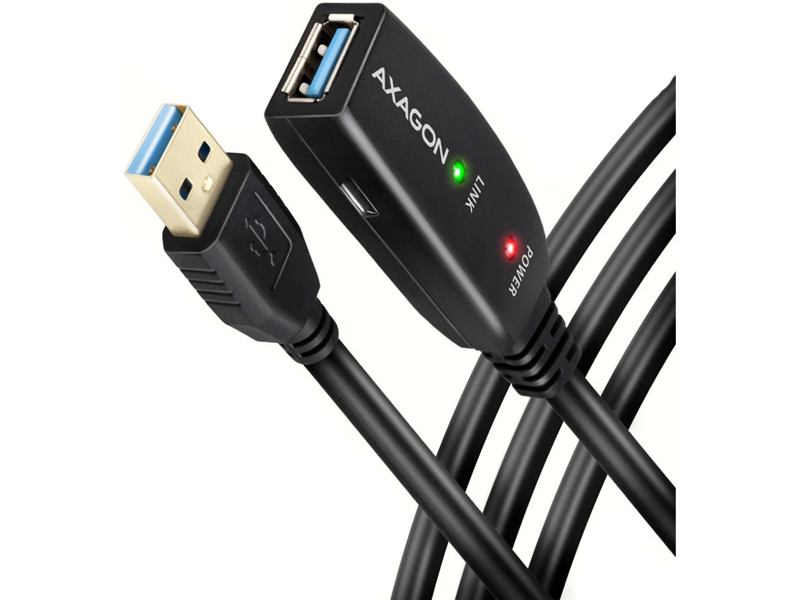 AXAGON Adr-305 Cable Alargador Usb 3.2 Gen 1 AM AF Activ