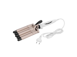 Plancha De Rizo De 5 Barriles Ajustable En Temperatura Con Lcd Y Plug 110‑240v Eu