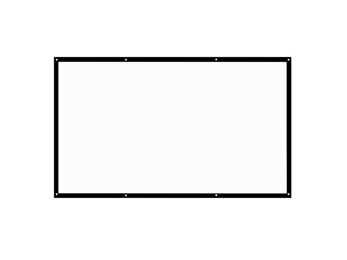 Pantalla De Proyección Portátil De Alta Definición Plegable De 120 Pulgadas 16:9 Para Montaje En Pared, Interior Y Exterior