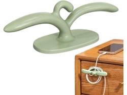 Organizador y soporte de cables | Dispositivos adhesivos para enrollar cables eléctricos | Enrollador de cables