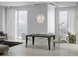 Mesa de Comedor ITAMOBY Flame Evolution (90x120/380 - Paneles de Melamina - Cemento)