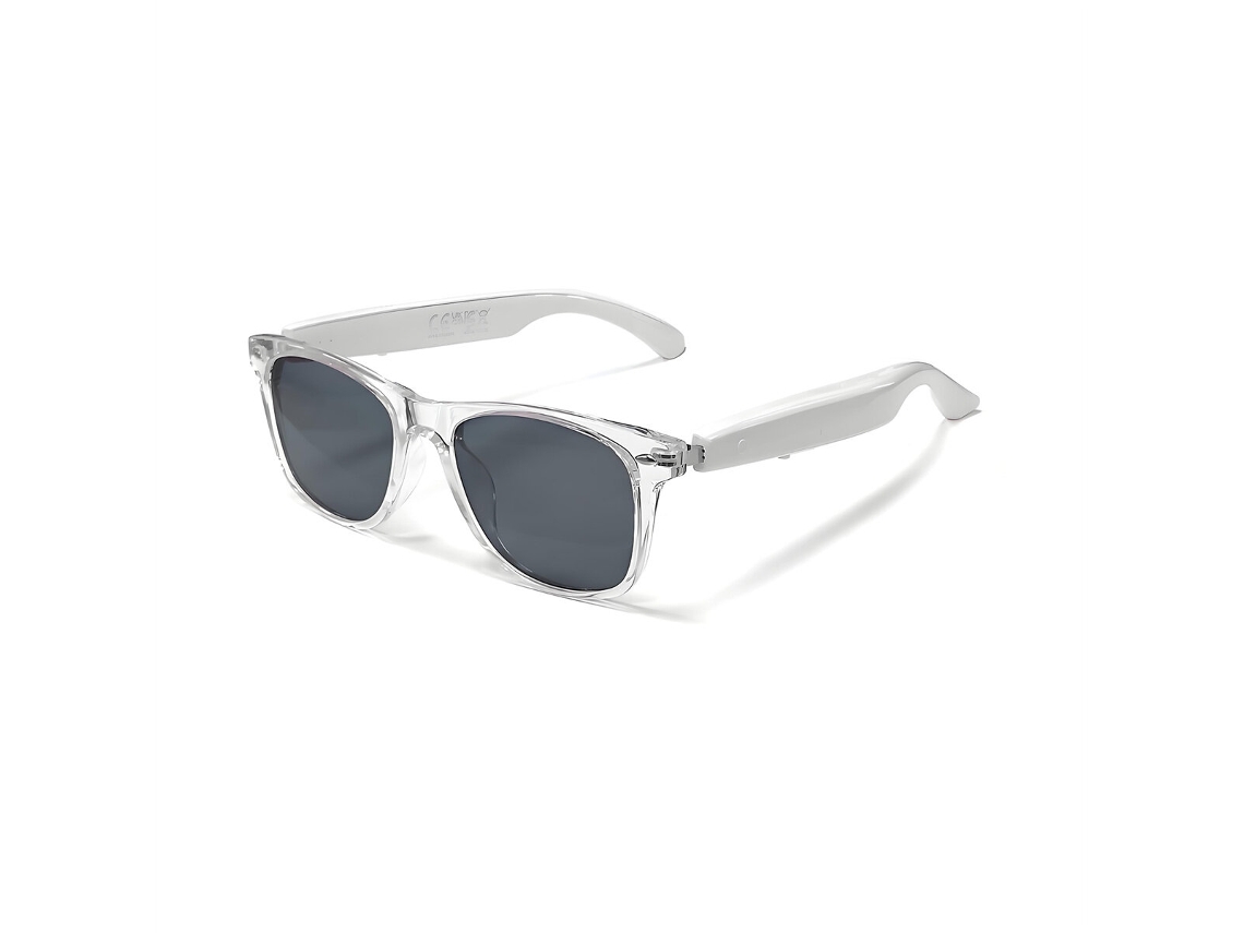 Gafas De Sol Bakeey F16 Con Marco Blanco,bluetooth 5.4,traducción En Tiempo Real,100 Idiomas,llamadas De Música,carga Tipo C.