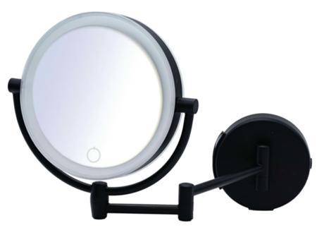 RIDDER Espejo de maquillaje Shuri con LED y botón táctil