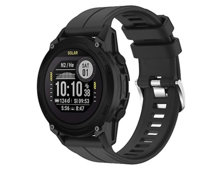Correa Smartwatch Para Garmin Descent G1 / Forerunner 745/945/935 / Approach S62 Negra VENISYMLIS