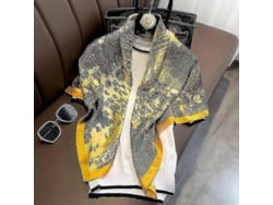 2026-bufanda De Seda Artificial Elegante Para Mujer 2022 Color Clásico Socialite Trendy Todo Combinación 90x90cm