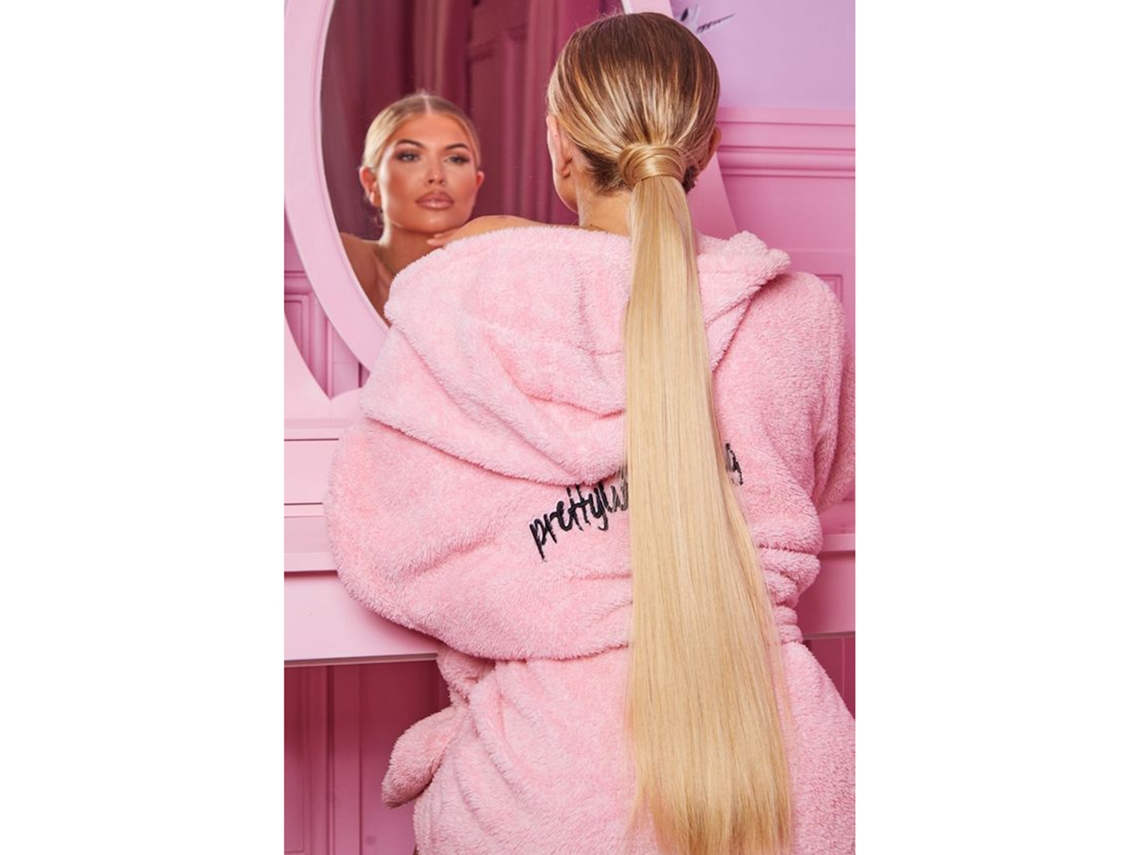 Extensión De Cabello De Cola De Caballo Largo Recto 26 Pulgadas Para Mujeres