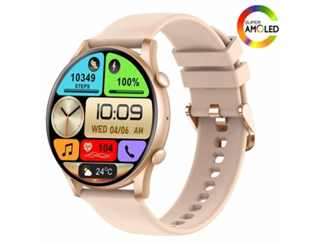 Reloj inteligente BP Monitor de Salud Contestar Hacer Llamada Reloj Siempre en Pantalla Smartwatch impermeable para Hombres Mujeres VEANXIN